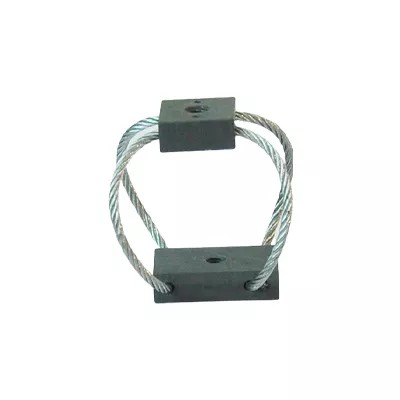 Isolateurs de c&acirc;ble m&eacute;tallique papillon GR-1