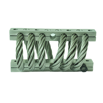 Isolateur de choc de c&acirc;ble m&eacute;tallique