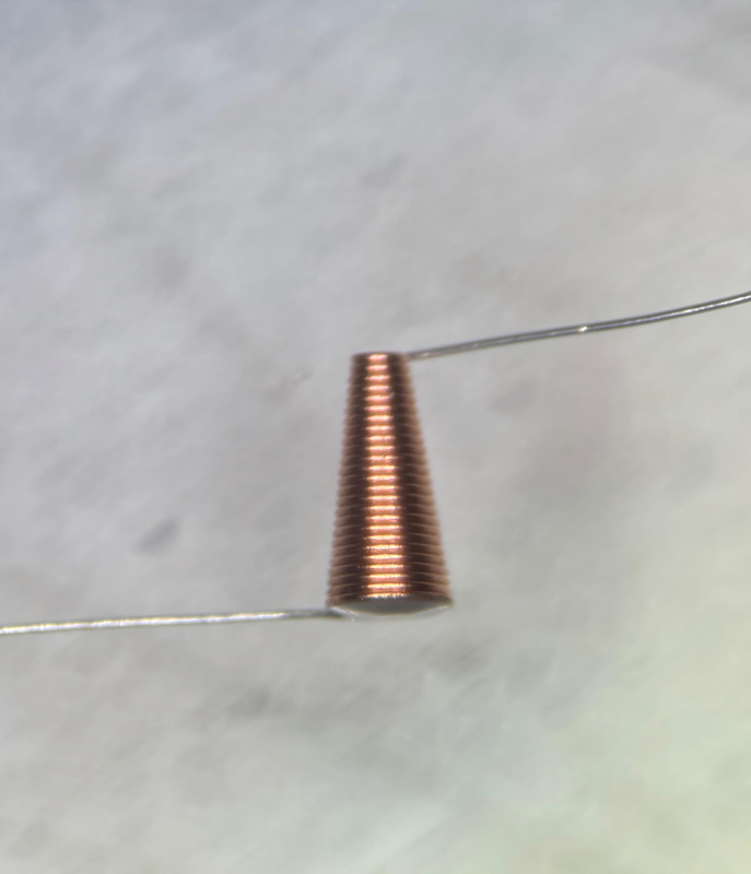 Inducteur conique 91MLT2000803R, inducteur spécial pour RF haute fréquence 130nH, résistant aux températures de -55 ℃ ~ + 125 ℃